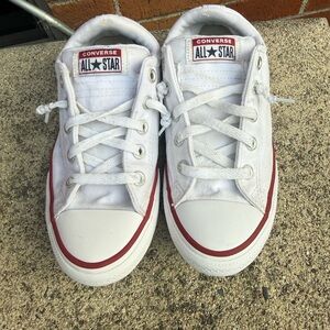 Converse Chuck Taylor All Star Low Top Sneakers – White (Youth 3 / Women’s 5)